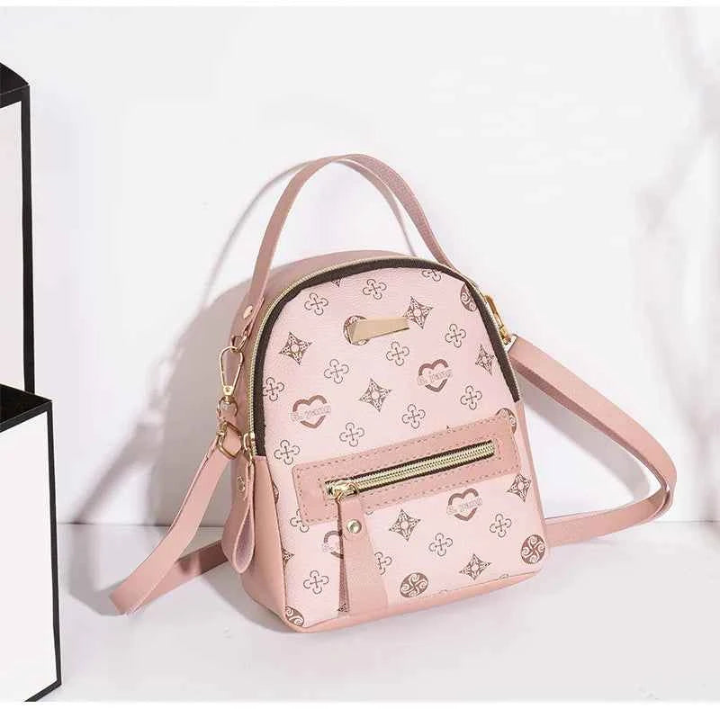 Flower backpack 2022 ladies bag fashion backpack women's bag bag women's fresh and sweet student school bag
