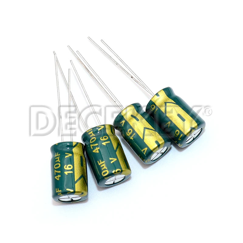 391pcs High Frequency Electrolytic Capacitor Kit 24 Values 10V 16V 25V 35V 50V 400V for TV LCD Monitor Game - Shoppiline