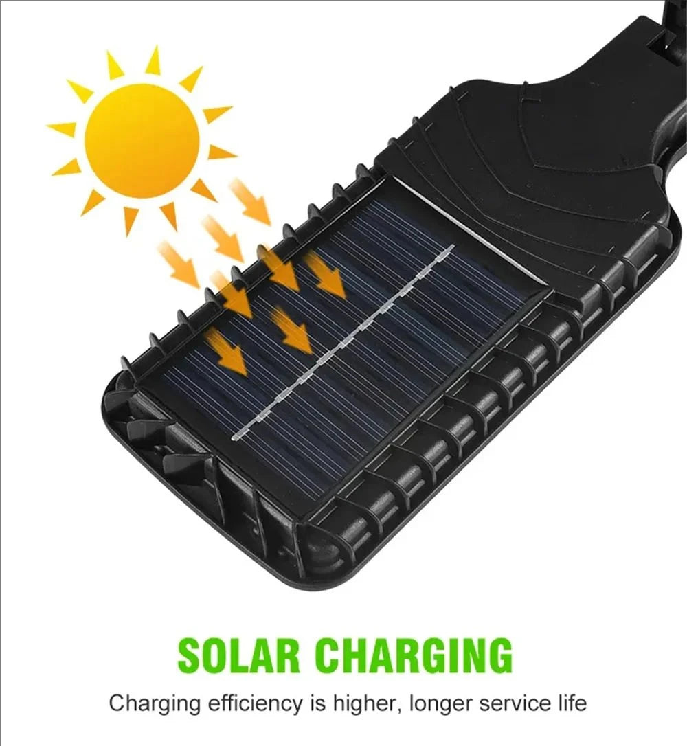 Outdoor Solar Wall Led Light with Human Body Motion Sensor 3 Modes Garden Terrace Garage Courtyard Waterproof Street Lighting
