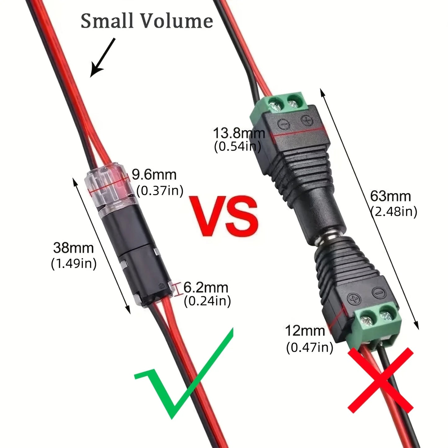 2 Pin Way Plug Car Wire Cable Auto Electrical Connector Strip Terminal Connection Tools New Waterproof Electrical Connector