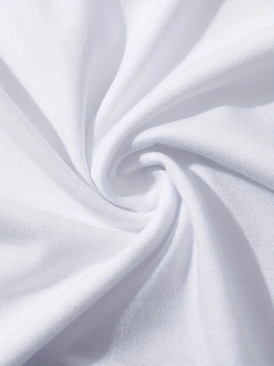 T-shirt d'été ample et amusant pour femme, avec imprimé chat blanc, décontracté, à manches courtes, col rond, haut pour l'été, vêtements pour femme avec animaux