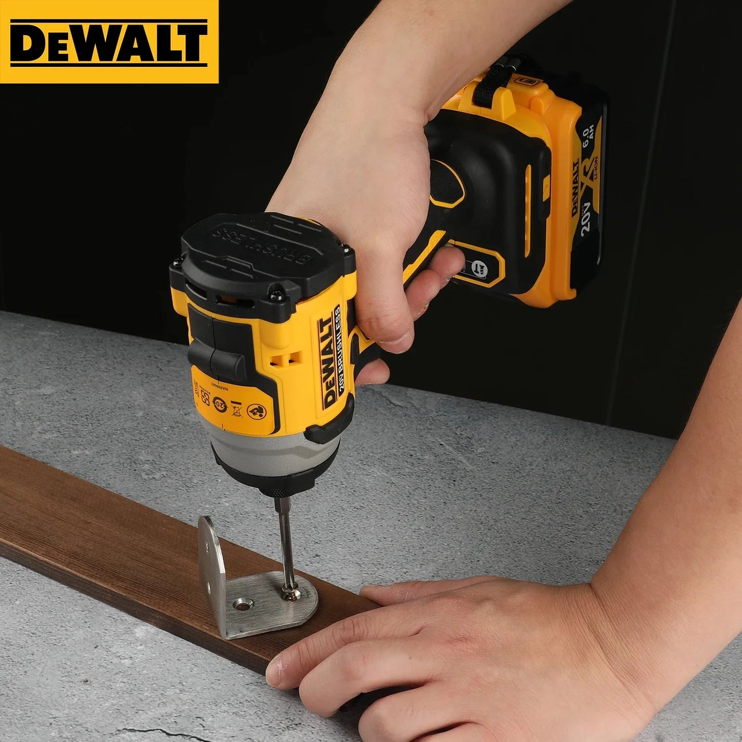 DEWALT DCF850 Impact Driver Electric Driver 20V Brushless Cordless 3250RPM screwdrivers High Torque tools Power Tools - Shoppiline
