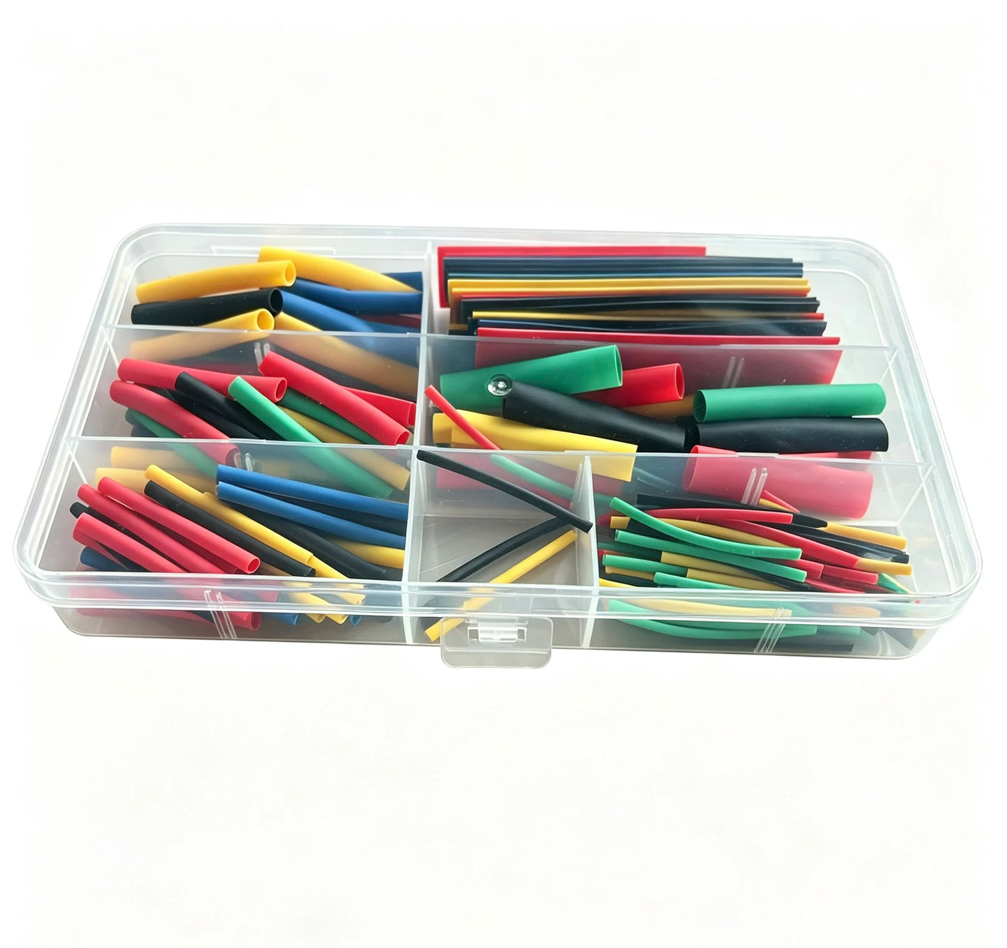 127-750pcs Heat-shrink Tubing Thermoresistant Tube Heat Shrink Wrapping Kit Electrical Connection Wire Cable Insulation Sleeving