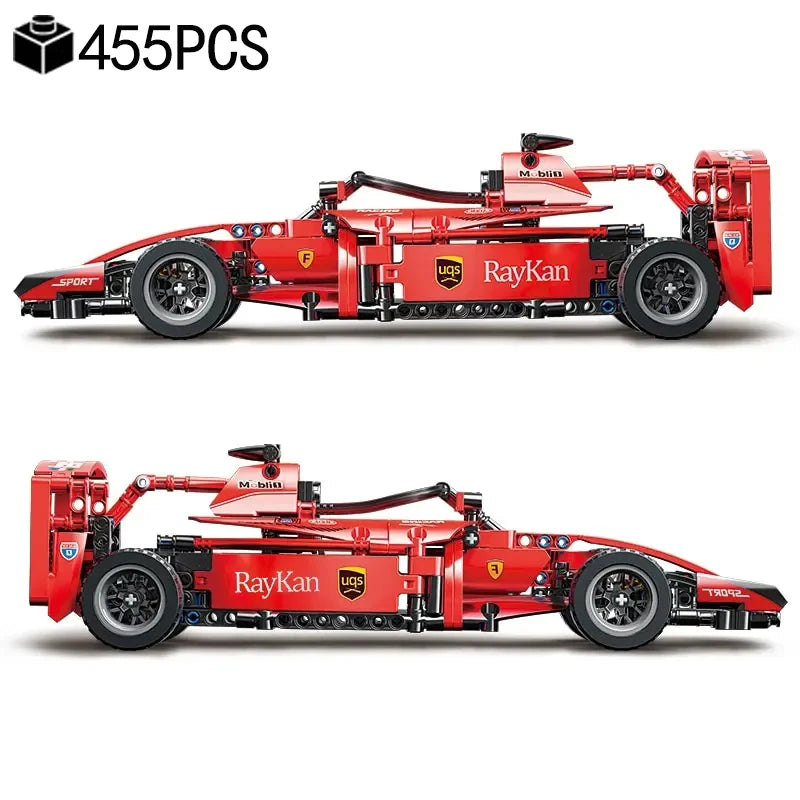2025 Technical NEW F1 Racing Car Building Blocks Set MOC Model Kit DIY Assembly Bricks Creative Educational Toys For Children - Shoppiline