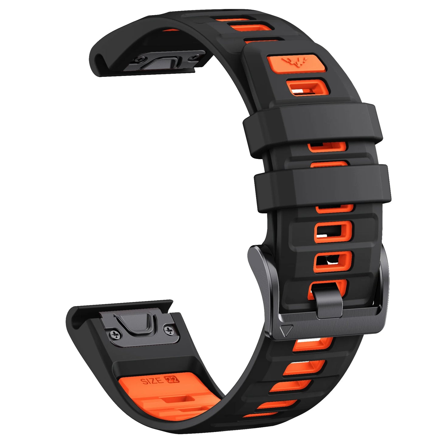 1:1 Fenix8 Armband für Garmin Fenix 8 47mm 51mm E 7 7X 6 6X 5 5X/Epix Pro/Enduro 3 QuickFit 22mm 26mm Silikonarmband