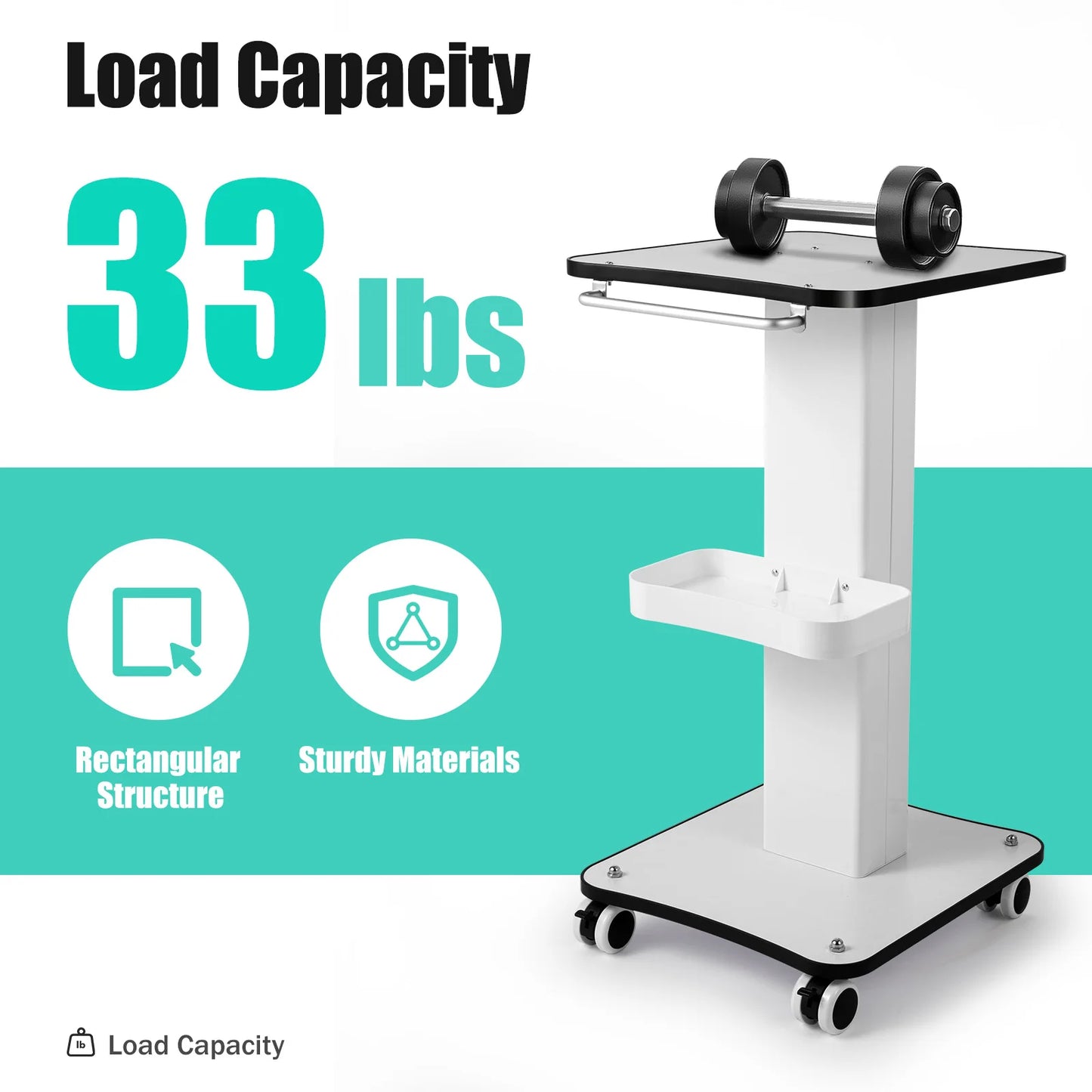 Salon Trolley Stand Beauty Instrument Beauty Auxiliary Trolley Organizer Cart With Wheel Spa Cart Equipment