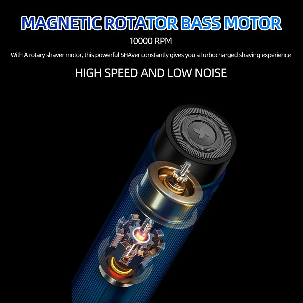 Rechargeable USB Electric Shaver Long Lasting Portable Washable Car Rechargeable Shaver Women's Shaving Machine Shaving Tools