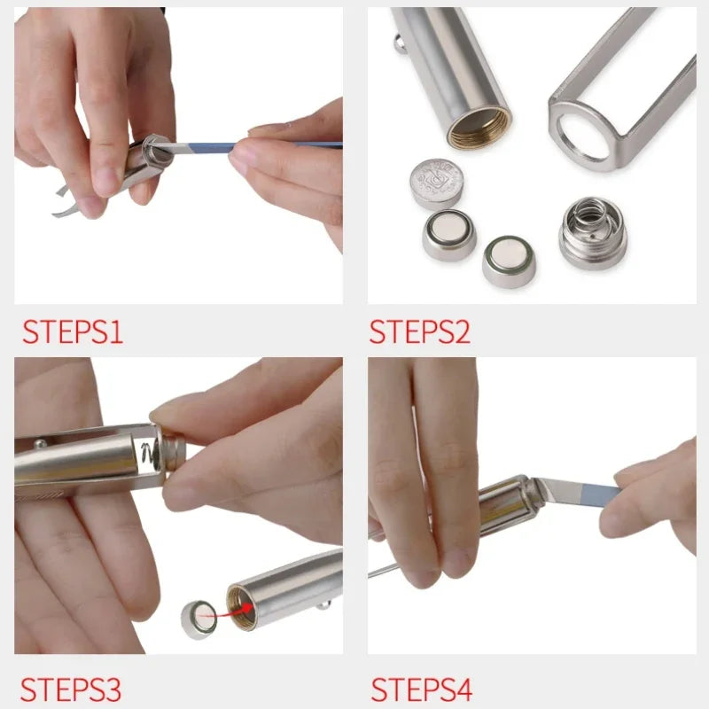 Portable Stainless Steel Led Make Up LED Light Eyelash Eyebrow Clip Tweezer Set Smart Design Hair Remove Tweezer Makeup Tool