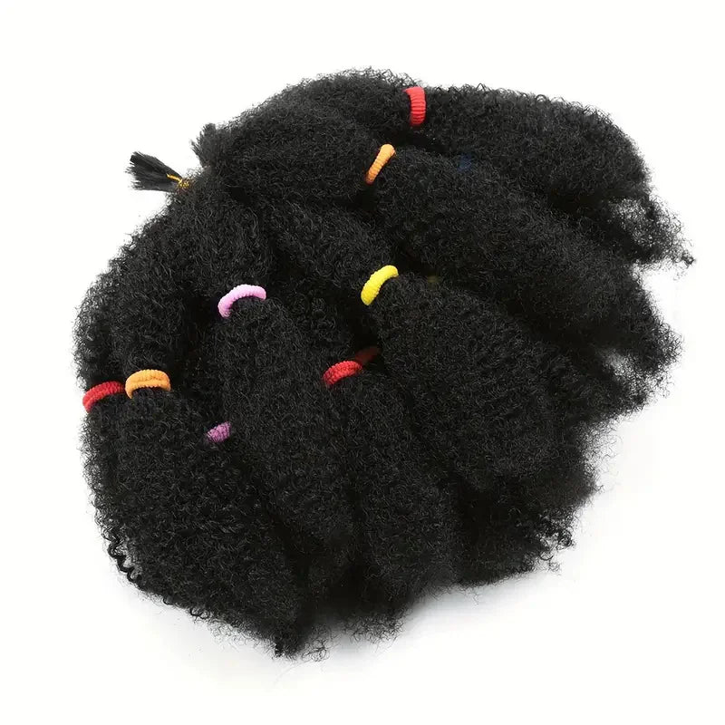 Afro Kinky Hair 12 Inch 1 Packs(10stands/pack) Pre Synthetic Afro Kinky Twist Hair Afro Braiding Hair Kinky Twist Crochet Braids