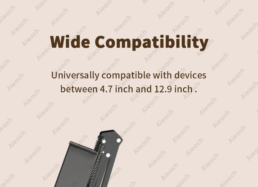 Tablet Holder for Bed with 90cm Metal Arm iPad Stand Tablet Bracket 360° Rotating Bed Phone Mount for 4.5~12.9 inch Phone Tablet