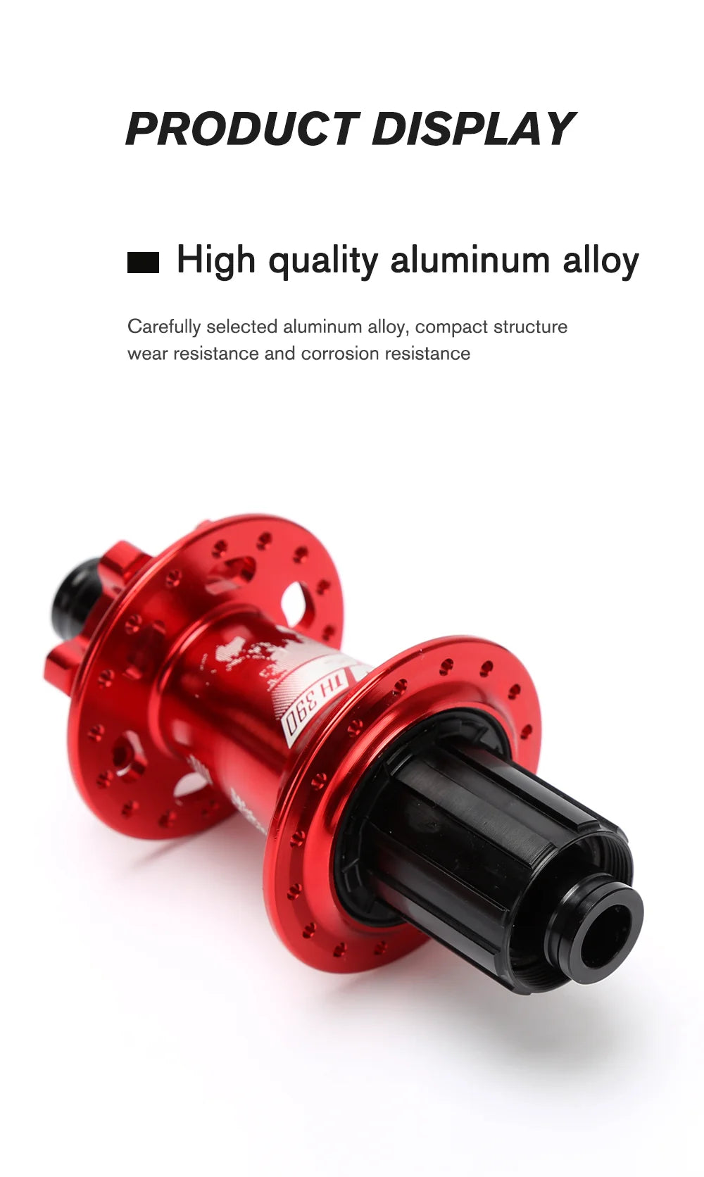 TANKE MTB 120 Click Hub 6 Bearing Bike Front Rear 28 32 36 Holes Disc Brake QR Bicycle mass thunder Noisy Cube 6 Pawl Hubs TH390