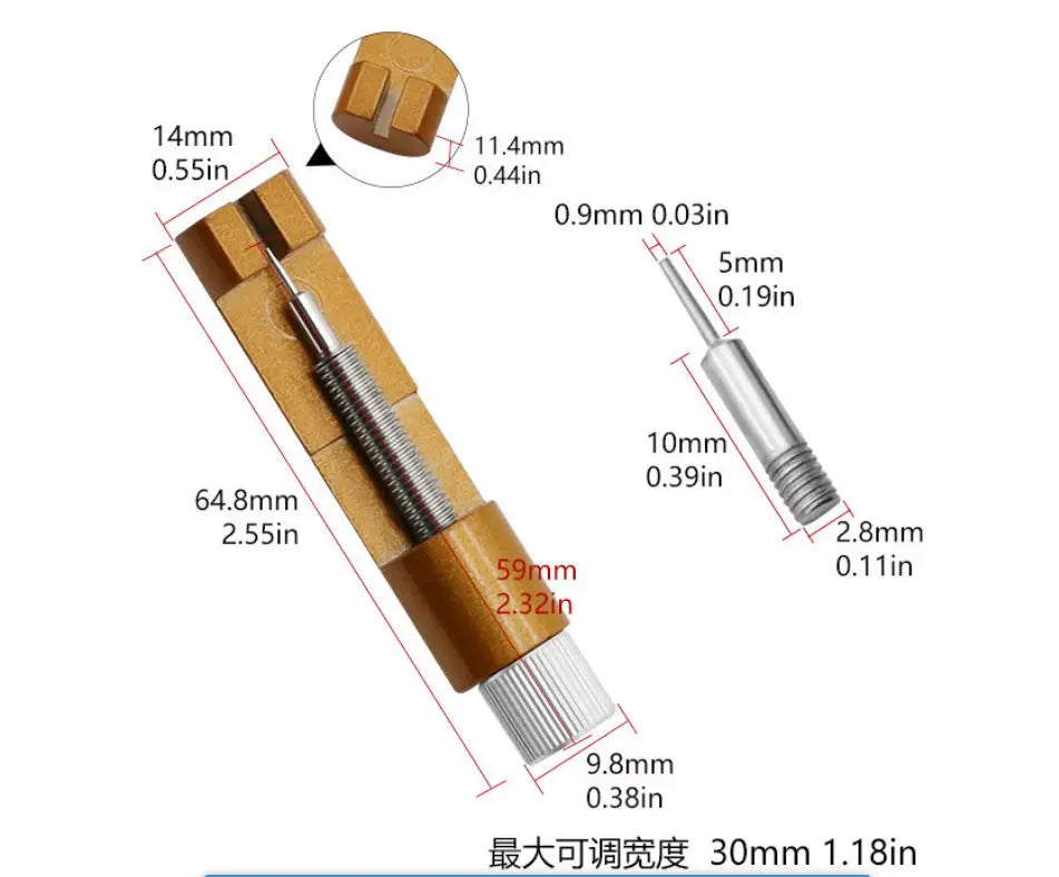 Professional Hairspring Balance Holder for Watchmaker Repair Tool - Stable Precision Instrument For Removing Timing Washers