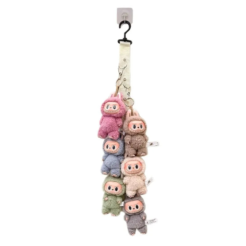 Pendant Storage Display Shelf Doll Wall for Doll Practical Plush Door Behind Clip Wardrobe Wall Hanging Storage Bag