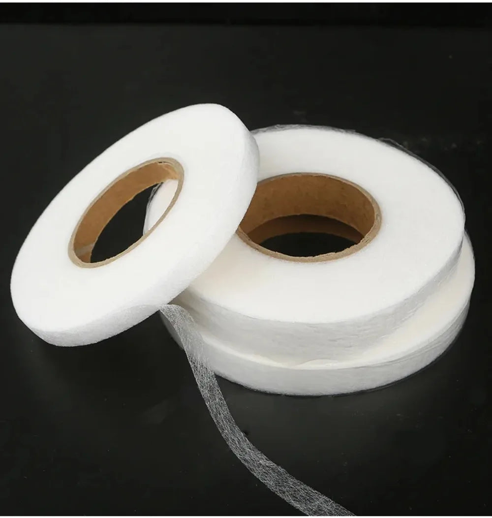 1Pc Hot Melt Double-Sided Tape For Pasting Double-Sided Non-Woven Fabric Lining and Fusible Lining in Clothing Sewing Supplies
