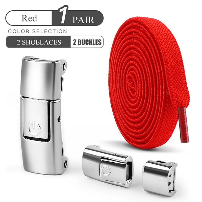 8mm Schnürsenkel ohne Binden, Pressverschluss Schnürsenkel, Elastische Schnürsenkel, Sneaker Kinder Erwachsene, Verbreiterte flache Schnürsenkel für Schuhe