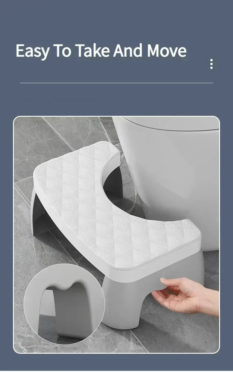 Universal Squatty Potty Toilet Stool - Waterproof Foot Stool for Adults, Kids, Seniors & Pregnancy Support