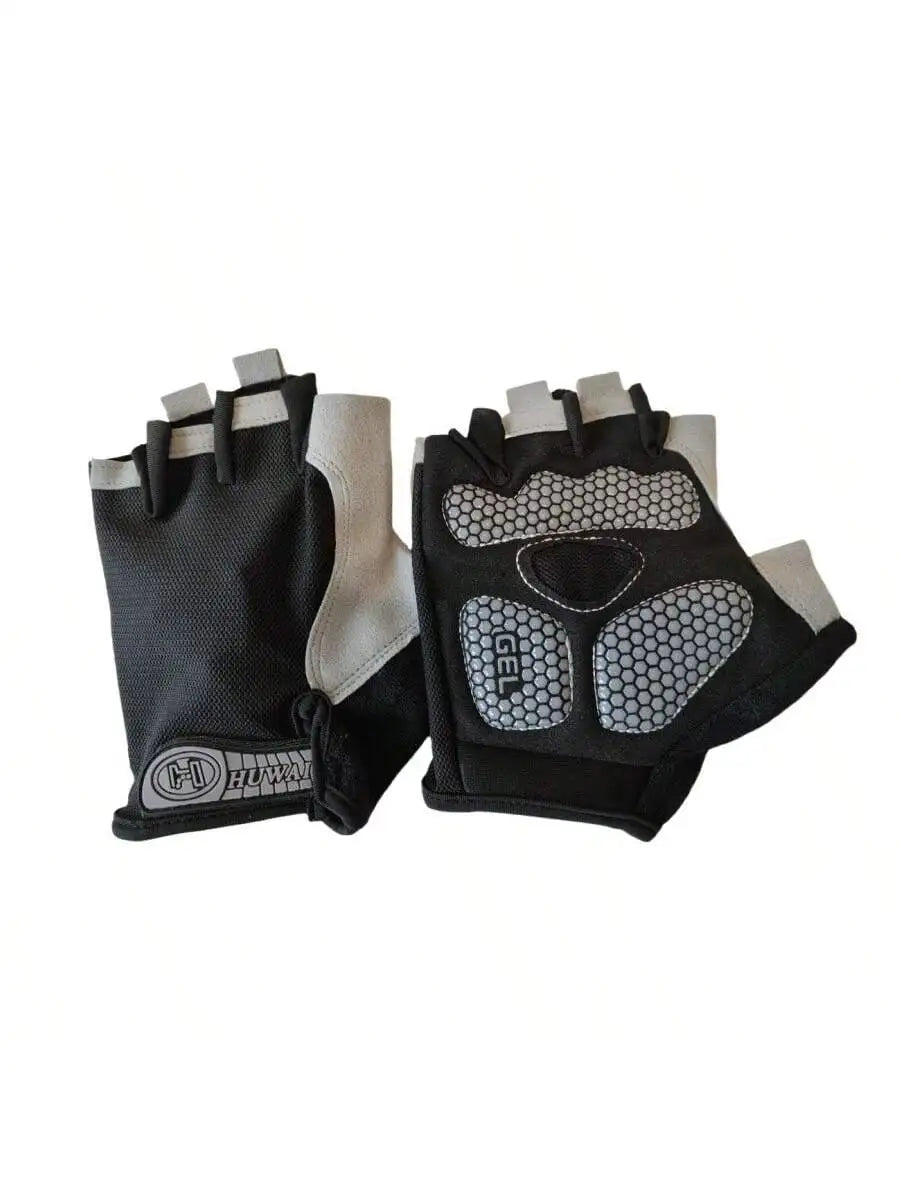 Gym Gloves Fitness Training Fingerless Men Women Bodybuilding Exercise Sports Gloves for Cycling Bicycle Anti Slip Breathable