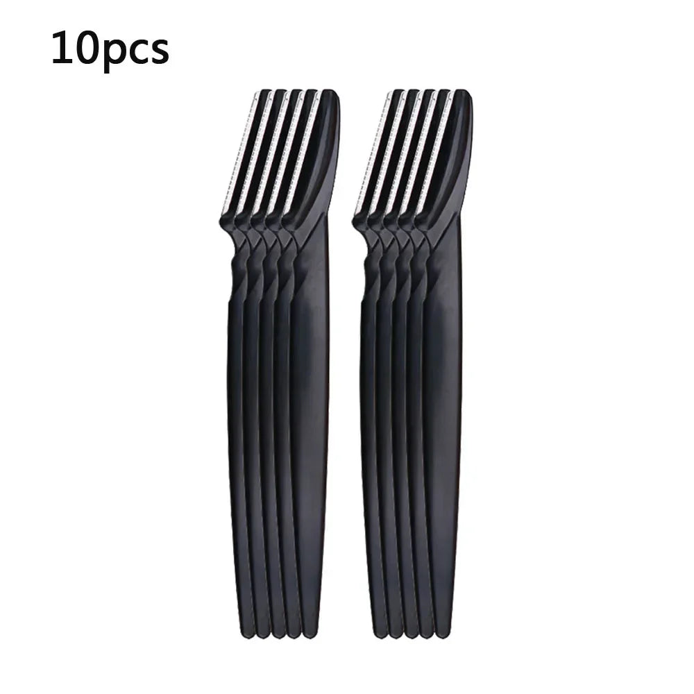 Eyebrow Trimmer Knives Makeup ToolsPortable Face Razor Hair Remover Cutter Brow Epilation Hair Removal Eye  Shaver Blades