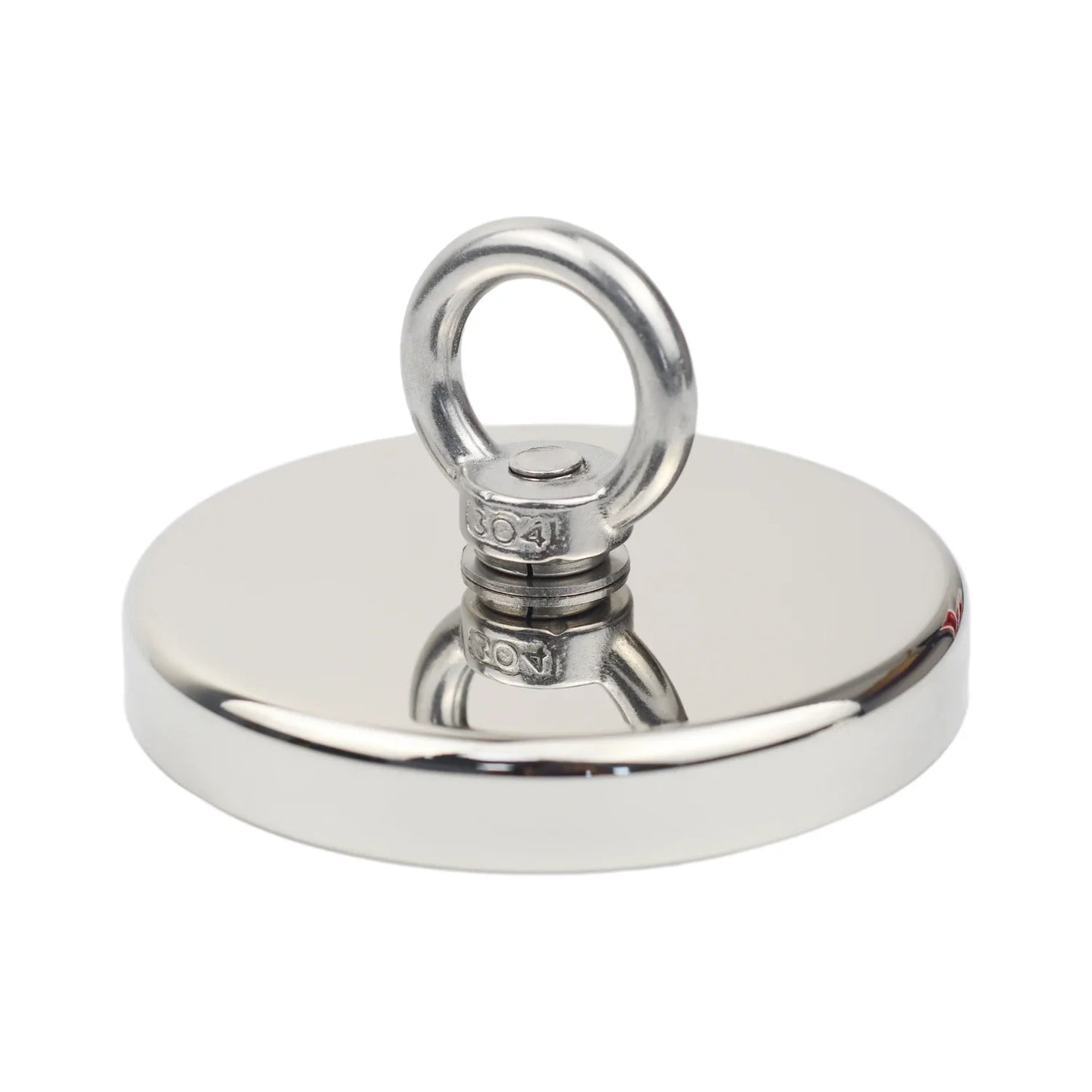 Super Strong Suction Salvage Helper, Made of N52 Heavy Rare Earth Material, with Countersunk Hole and Eyebolt Suction metal
