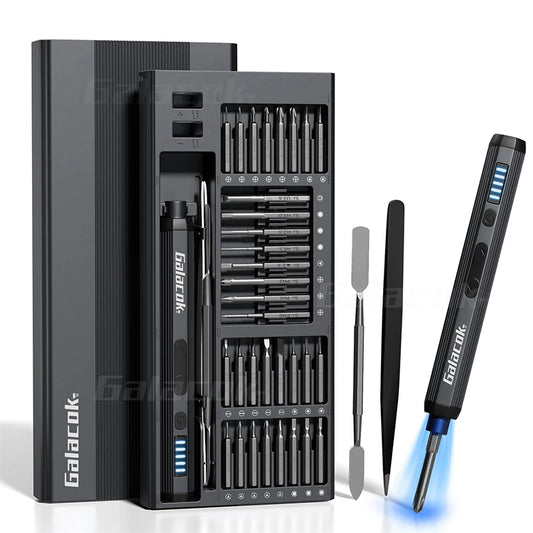 68 IN 1 Precision Electric Screwdriver Set 5 Levels Adjustable Comes Fill Light Professional Mobile Phone IPad Repair Tool - Shoppiline