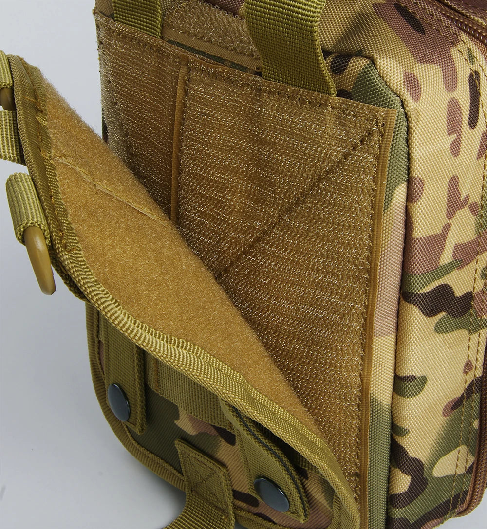 Survival First-aid Kit Container Travel Oxford Cloth Waterproof Tactical Waist Pack Outdoor Climbing Camping Equipment safe Bag