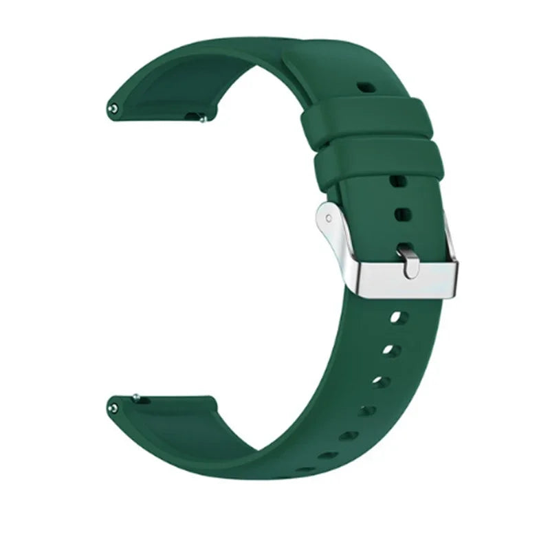Hot Sell 20MM 22MM Silikon Uhrenarmband 20/22mm Universal Armbanduhrband für P22 Smartwatch & Andere Uhren Armband
