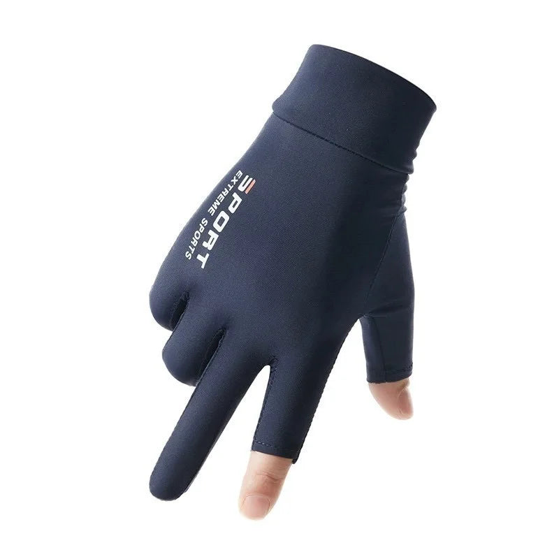 Summer Anti-UV Cooling ‌Ice Silk Arm Sleeves Breathable Stretchy Cover UV Protection Sun Sleeves for Cycling Running Sports
