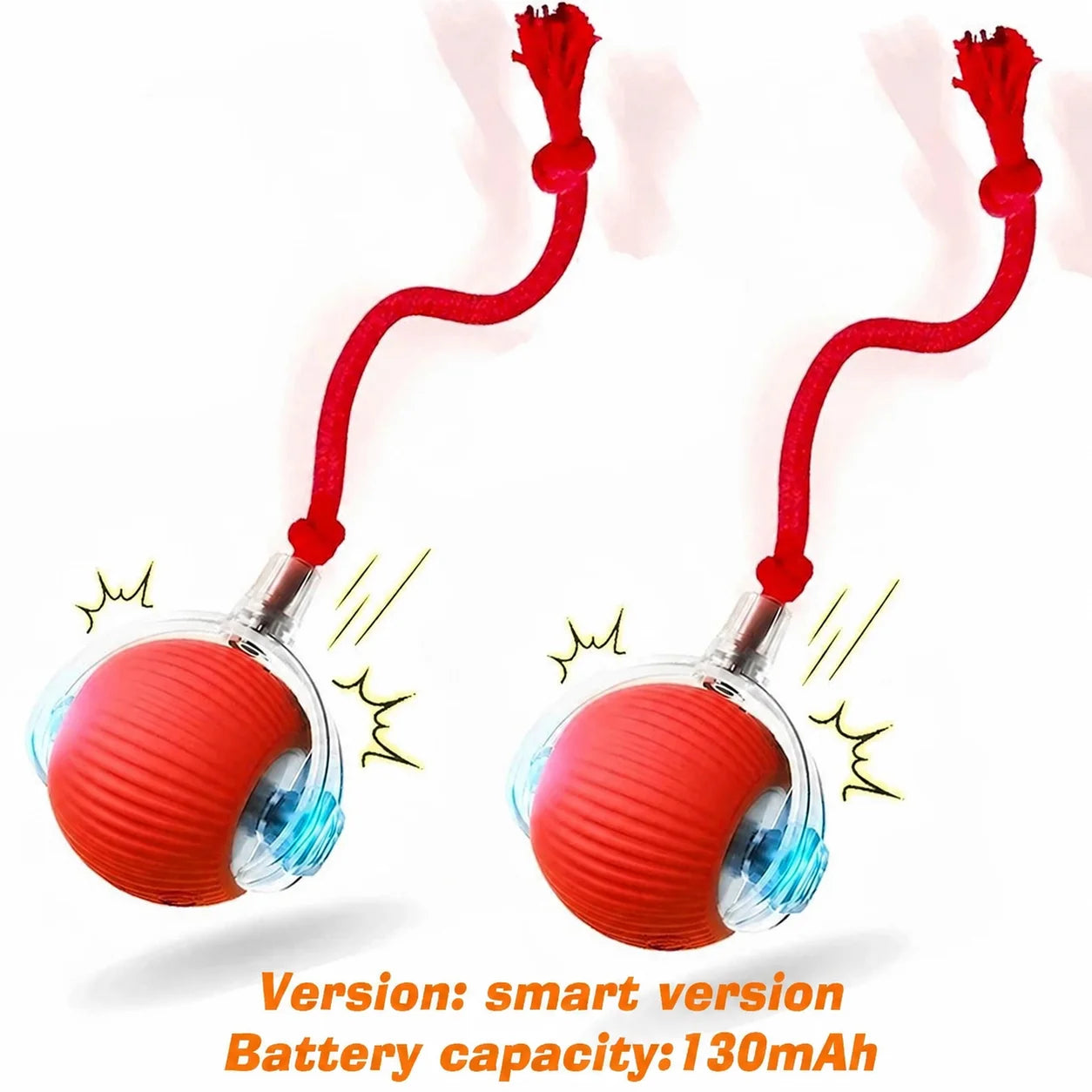 New Dog Interactive Ball Toy,Automatic Rolling Dog Ball Rechargeable,Smart Puppy Interactive Toy,Intelligent Balls Toy for Dogs