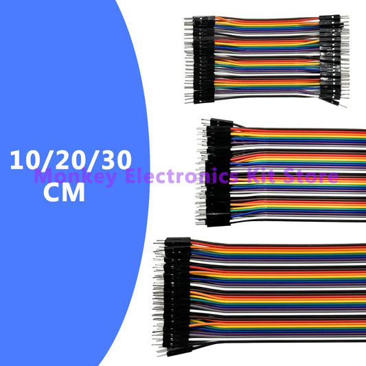 40Pin Dupont Line 10/20/30 cm  Male-Male  , Male-Female , Female-Female with 1 Set have 120 Pin Dupont Line Kit