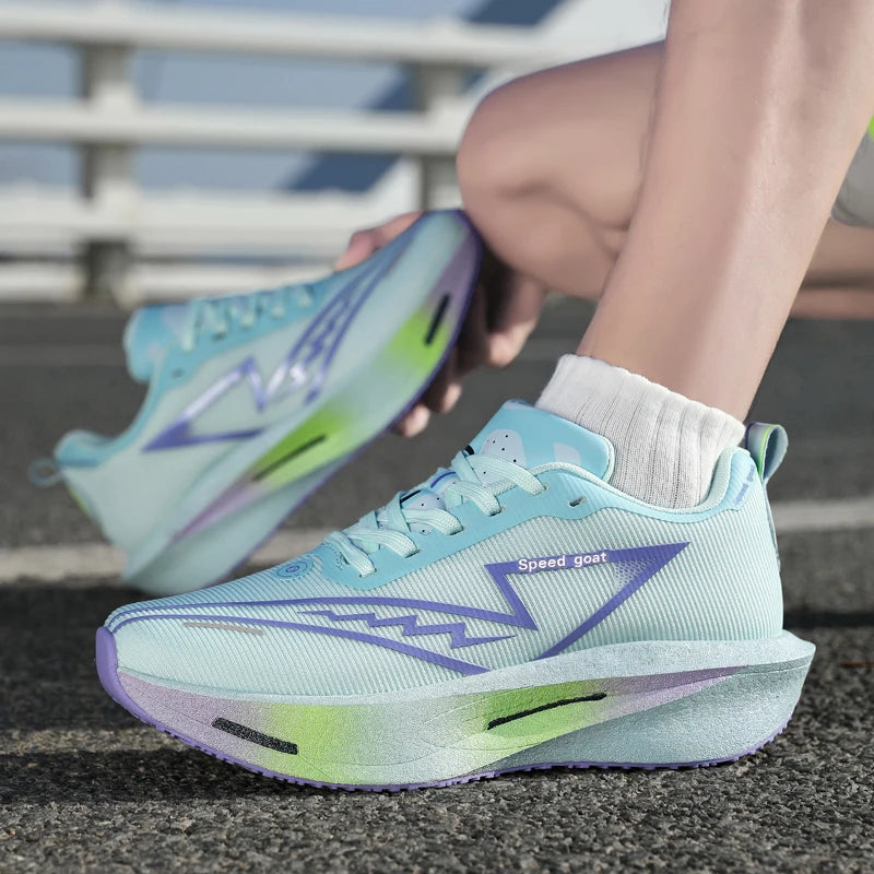 New Four-Season Versatile Non-Slip Shock-Absorbing Technology Carbon Plate Sports Casual Shoes Running Shoes Fitness Shoes Unise