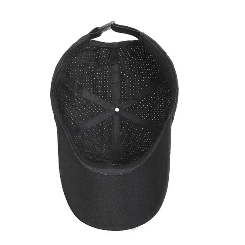 Hat Men Spring Summer Solid Color Mesh Cap Baseball Cap Women Autumn Korean Edition Sunscreen Hat Mesh Breathable Peaked Cap New
