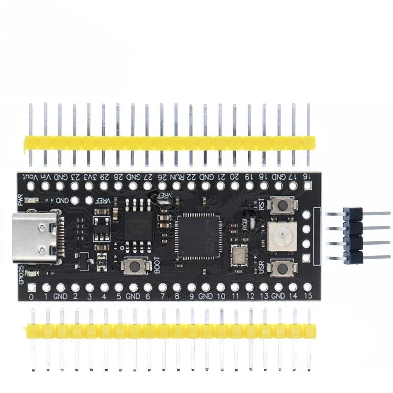 1PCS Carte officielle Raspberry Pi Pico Processeur double cœur RP2040 Cortex-M0+ Micro-ordinateur ARM basse consommation 264 Ko