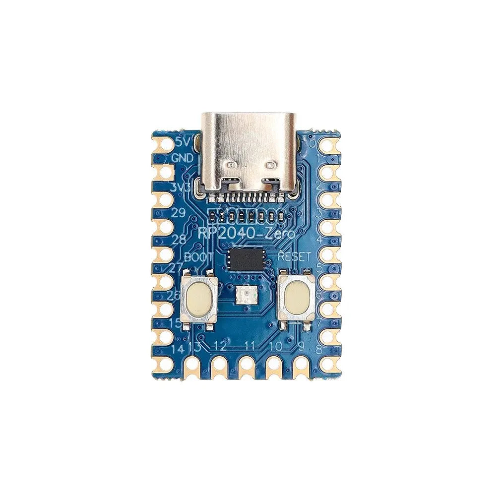 TENSTAR RP2040-Zero RP2040 pour Raspberry Pi Microcontrôleur PICO Carte de Développement Module Dual-Core 2MB Flash