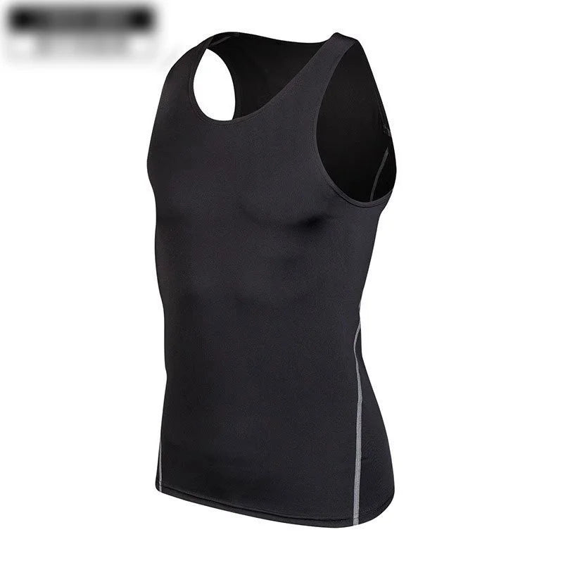 2025 Compressed T-shirt Men's sportswear Running T-shirt Elastic Quick-drying Exercise T-shirt for men exercising in the gym