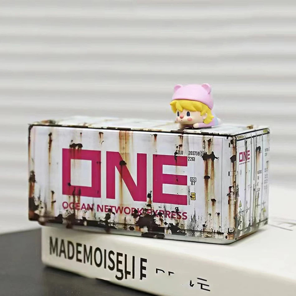Mini Iron Storage Box Miniature Storage Iron Box Creative Decoration Collect Small Item Desktop Mini Container Model Kids Gifts - Shoppiline