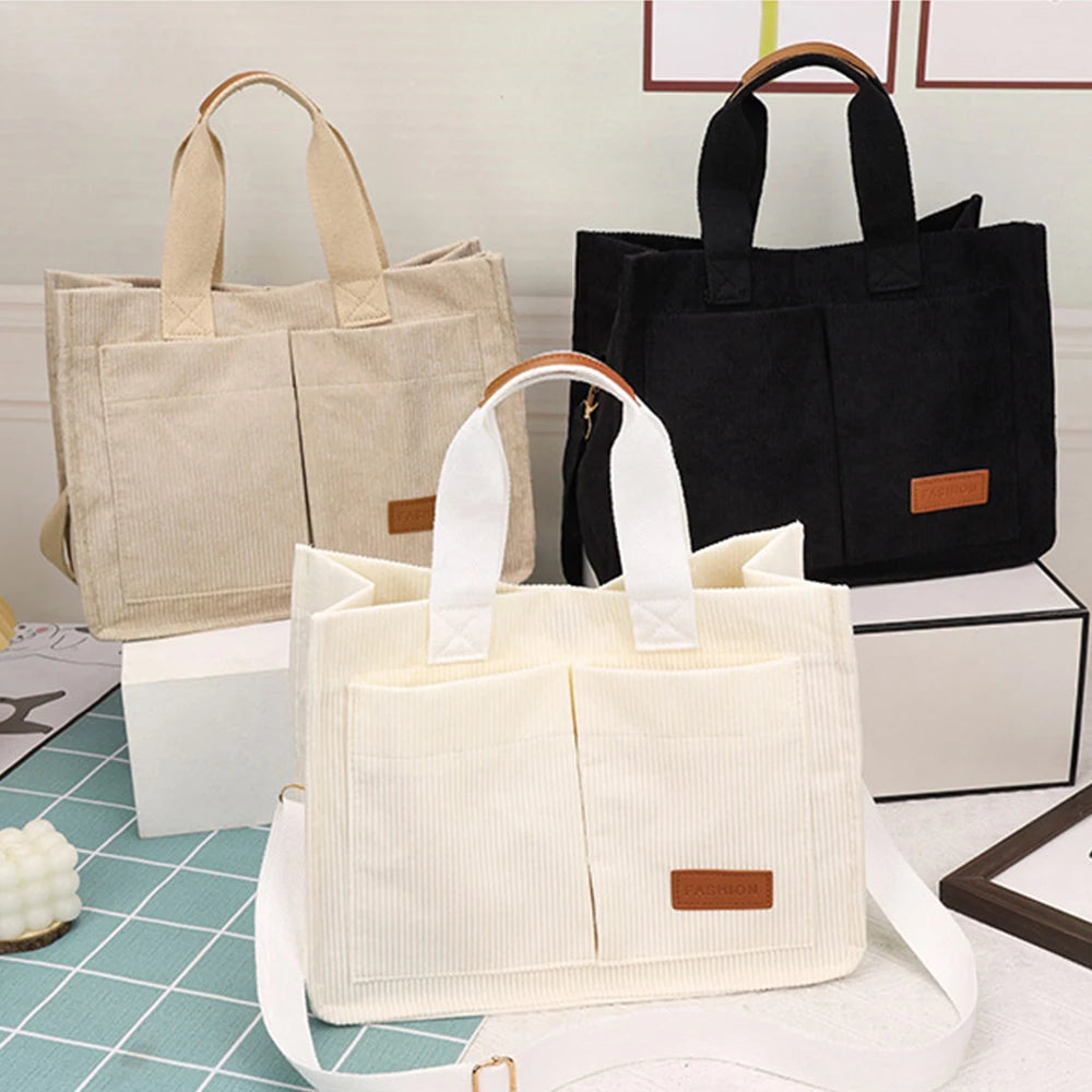 Damenhandtasche, neue modische Canvas-Umhängetasche mit großem Fassungsvermögen, Crossbody-Tasche, Pendeltasche  zwq