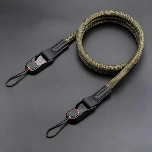 Quick Release Round Rope Camera Strap Fast Detachable Shoulder Strap for DSLR Mirrorless Camera Adjustable Camera Neck Strap