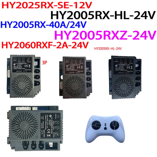 Hollicy HY2025RX-SE-12V HY2005RX RXZ 24V High-Power Children Electric Ride on Car Remote Control Box Unit Receiver Motherboard - Shoppiline