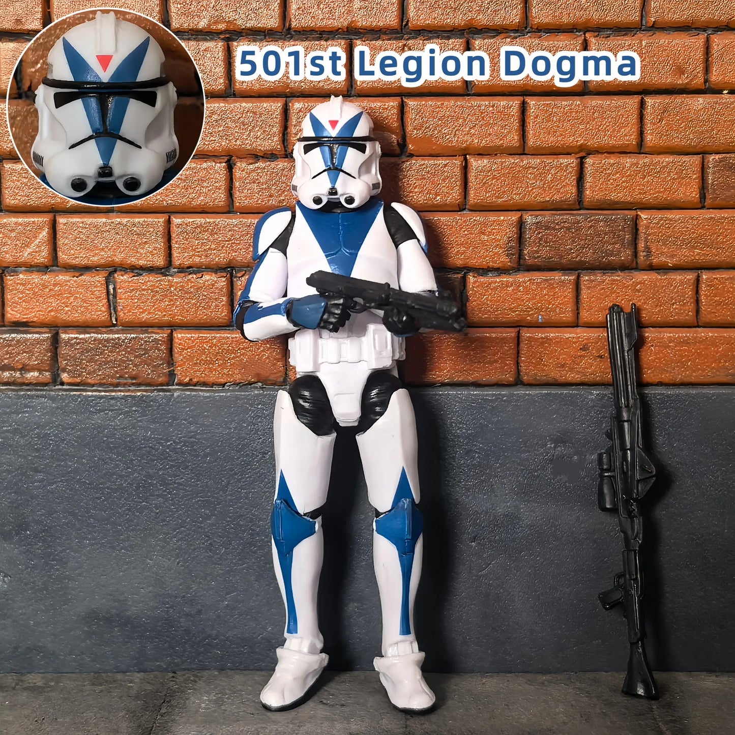 Star Wars 3.75 Inch Trooper 1/18 501st Legion Action Figure Hardcase REX Anakin Dogma Tup Toys Model Loose - Shoppiline