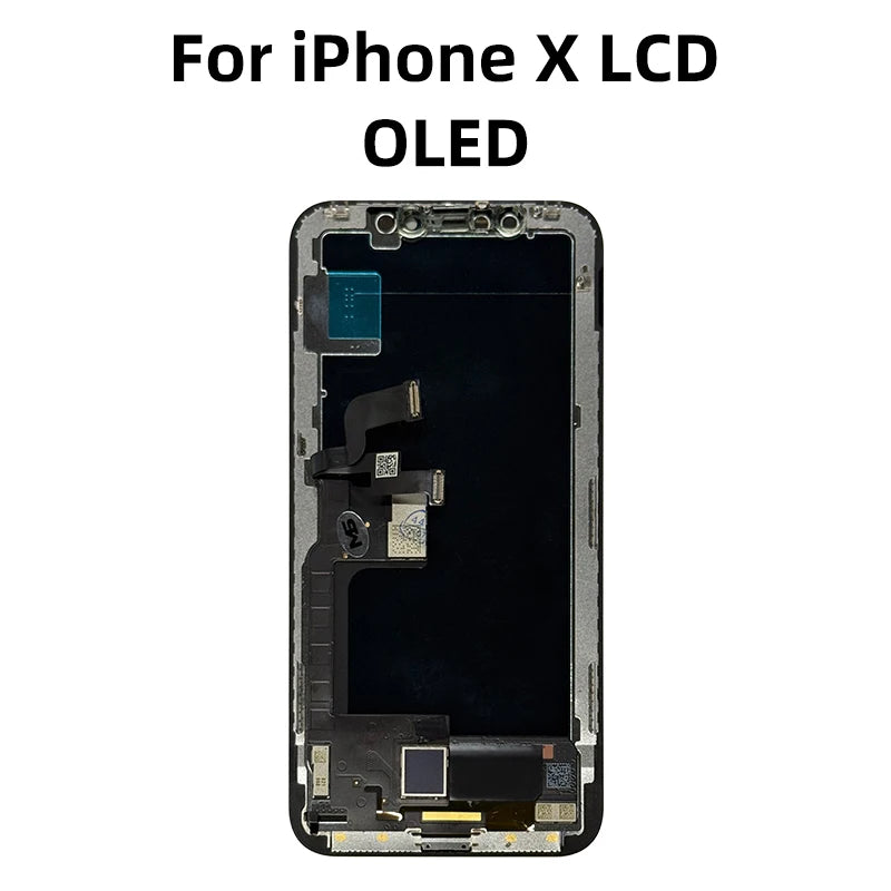 CHOICE AAA+ OLED For iPhone X XR XS Display 3D Touch Screen Digitizer For 11 Pro 12 Mini 13 Pro Max 14 Plus LCD Replacement Part - Shoppiline