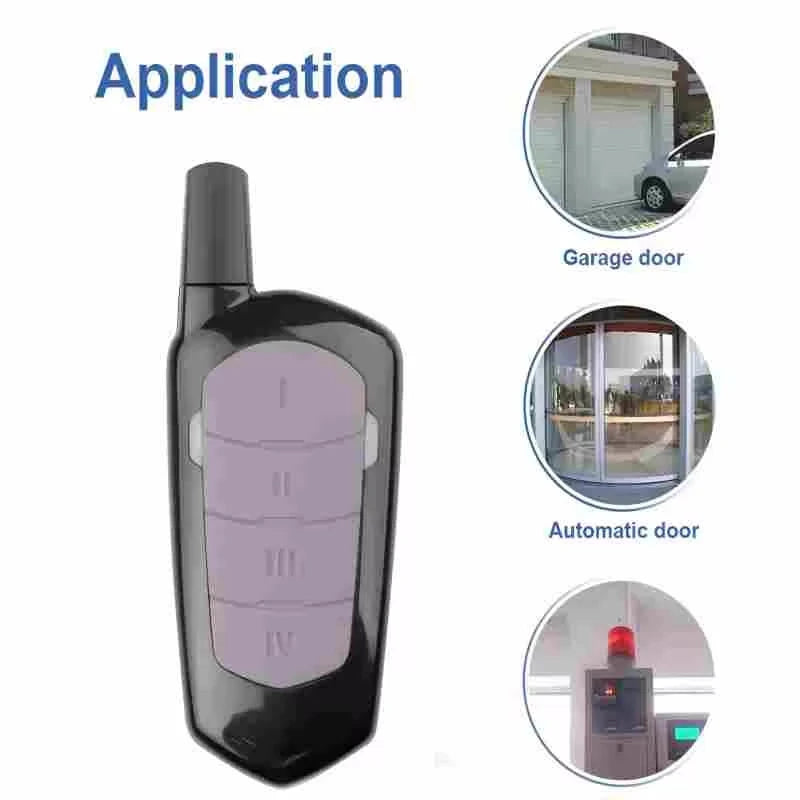 Garage Remote Control Duplicator 433mhz Gate Door Commands Opener 433 92mhz Electric Rolling Code Clone Access Portal Fixed Cod