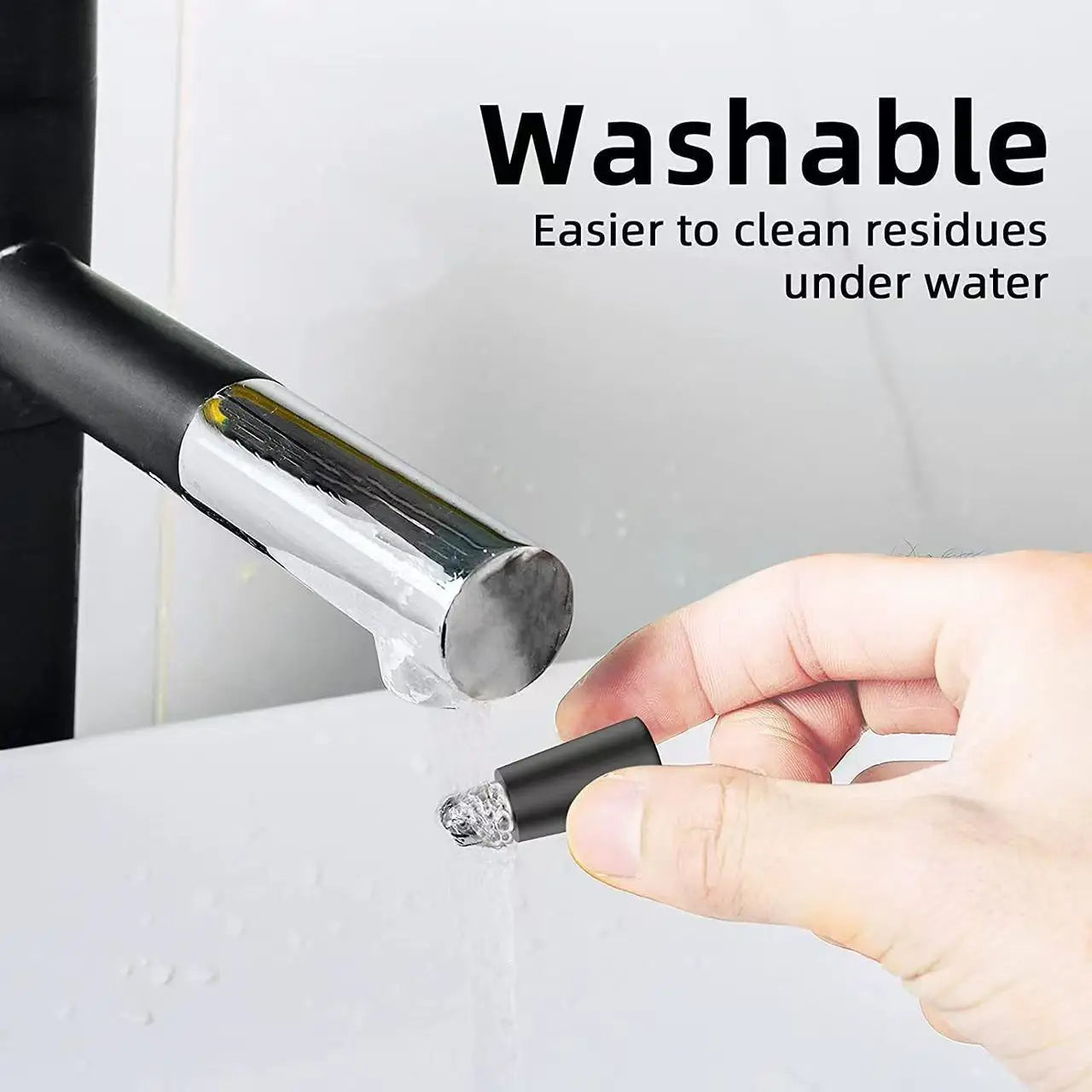 Three-in-One Electric Nose Hair Trimmer Aluminum Body USB Rechargeable Eyebrow Razor Portable Hair Remover for Cross-Border Use