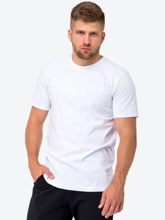 High Quality Short sleeve 100% Cotton T shirts Men and Women Casual Breathable Tees Solid color Couple Oversized Sports man Tops