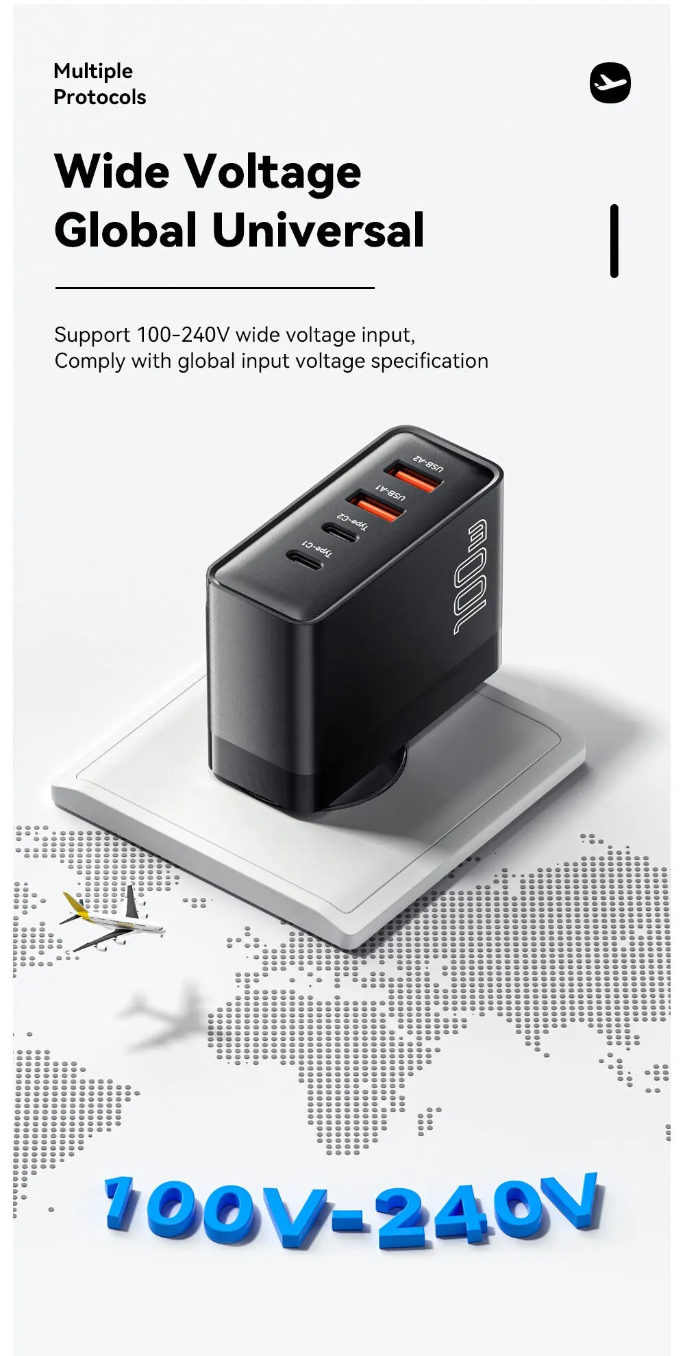 Essager 100W GaN USB Type C Caricabatterie PD QC Quick Charge 4.0 3.0 Type C Ricarica Rapida Per iPhone 14 13 12 Xiaomi Macbook - Shoppiline