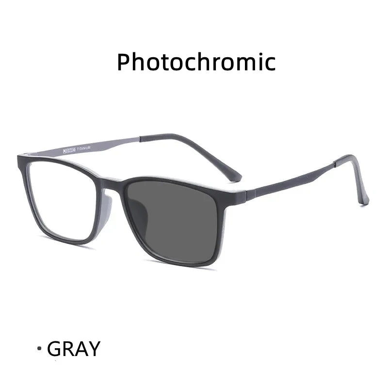 High Quality Pure Titanium Men Anti Blue Light Presbyopia Eyewear Reading Glasses with Diopter+1.0 +1.5 +2.0 +2.5 +3.0 +3.5+4.0