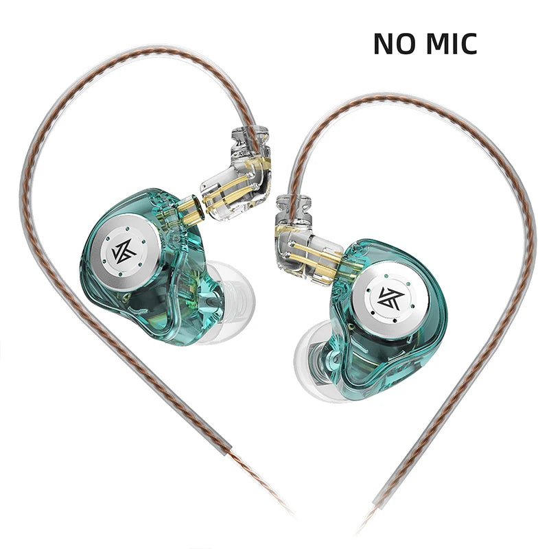 KZ EDX PRO 10mm Dual Magnetic Circuit Dynamic Drive Earphone HIFI Bass Earbud Sport Noise Cancelling Headset KZ ZSTX ZSN PRO ZAS
