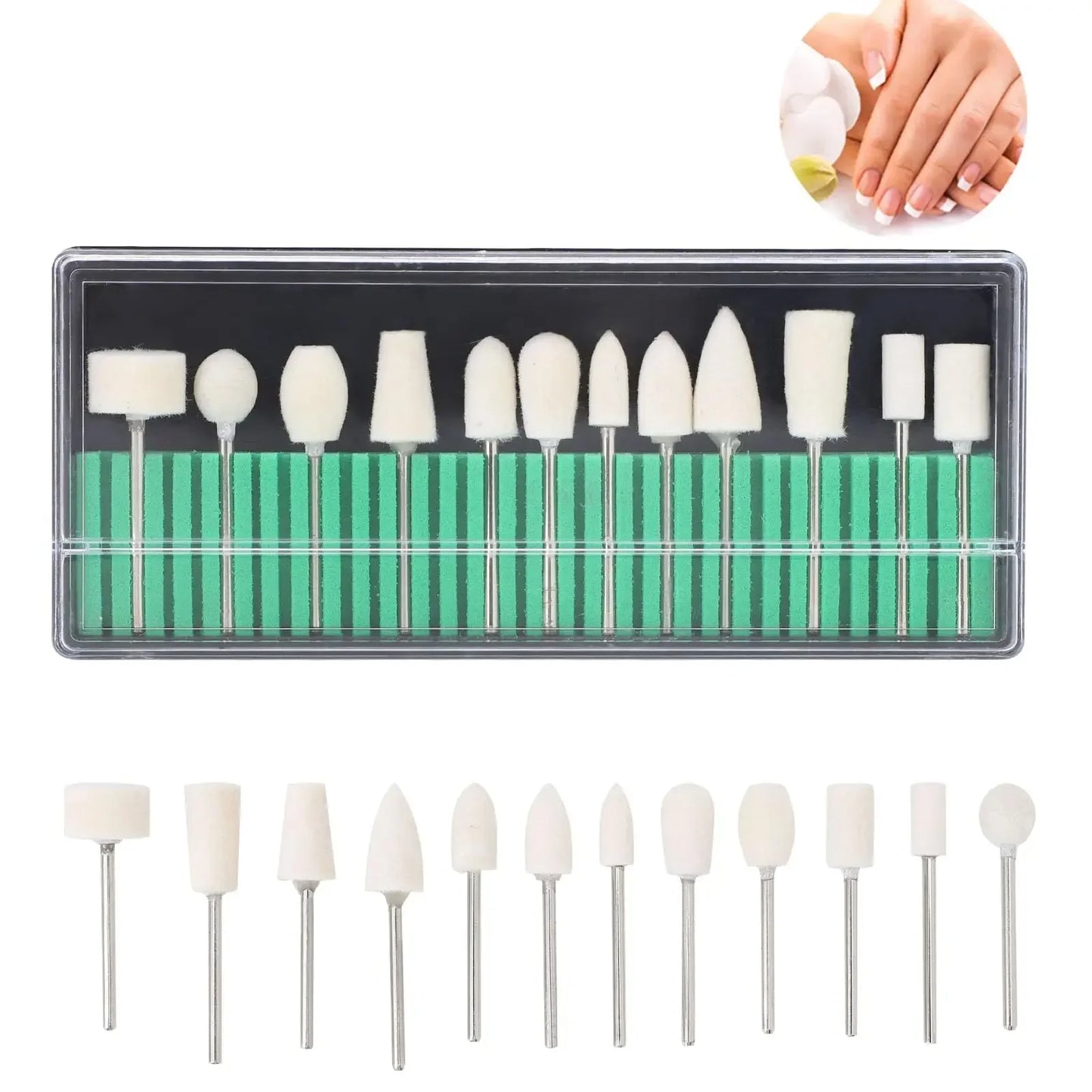 6-in-1 Professional Electric Nail Drill Kit – Nail File Pen for Filing, Polishing & Exfoliating