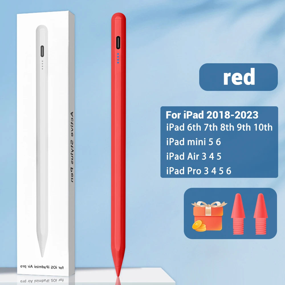 Für iPad Pencil 2 1 mit Handballenabweisung, Leistungsanzeige, iPad Zubehör, iPad 2022 2021 2020 2019 2018 Pro 11 12.9 Air Mini Stylus Pen