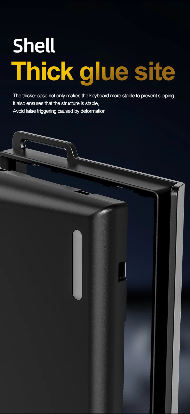 X68HE ATTACK SHARK X68PRO RGB Magnetic Mechanical Keyboard 0.01mm RT Accuracy 128K Rate 0.125ms and 8000Hz for E-sports