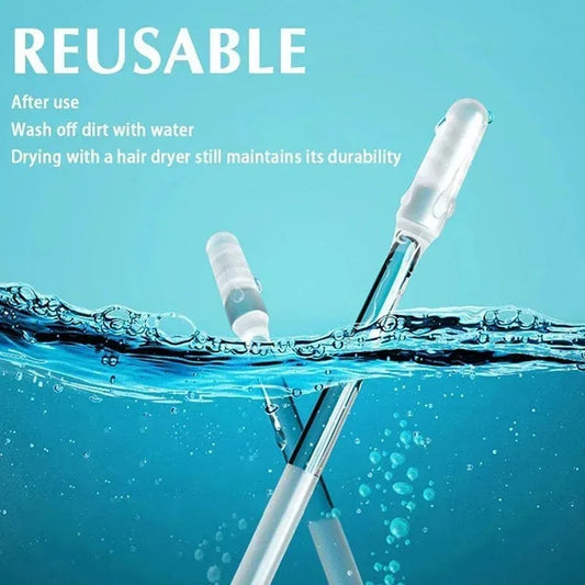 Sticky Ear Digger Tool Spiral Ear Wax Cleaner Soft Not Hurt Ear Pick Digging Spoon Safe Ear Cleaning Cotton Swabs